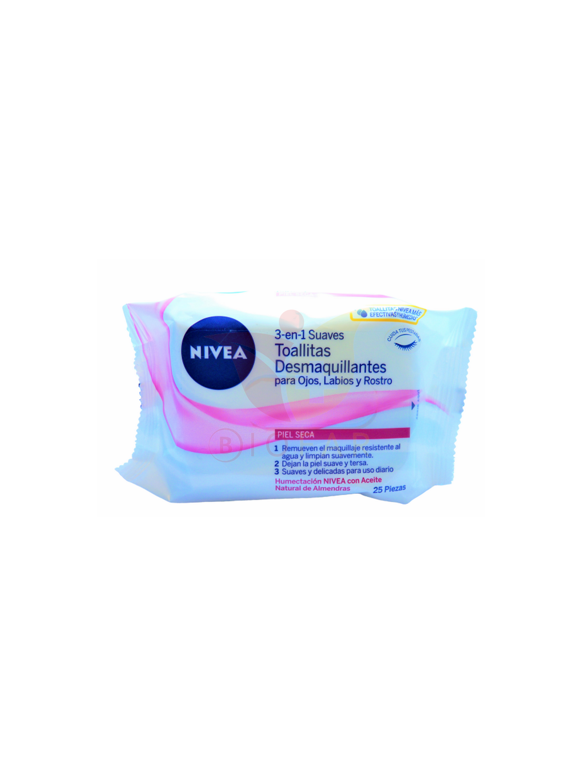 NIVEA TOALLAS DEMAQUILLADORAS SECA SENSIBLE