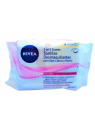 NIVEA TOALLAS DEMAQUILLADORAS SECA SENSIBLE