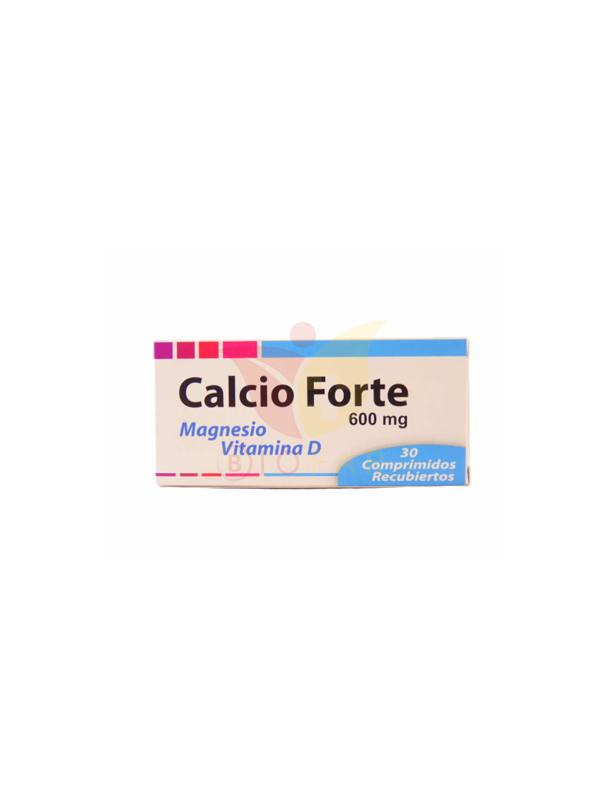 CALCIO FORTE 600mg/VITD X30 COM