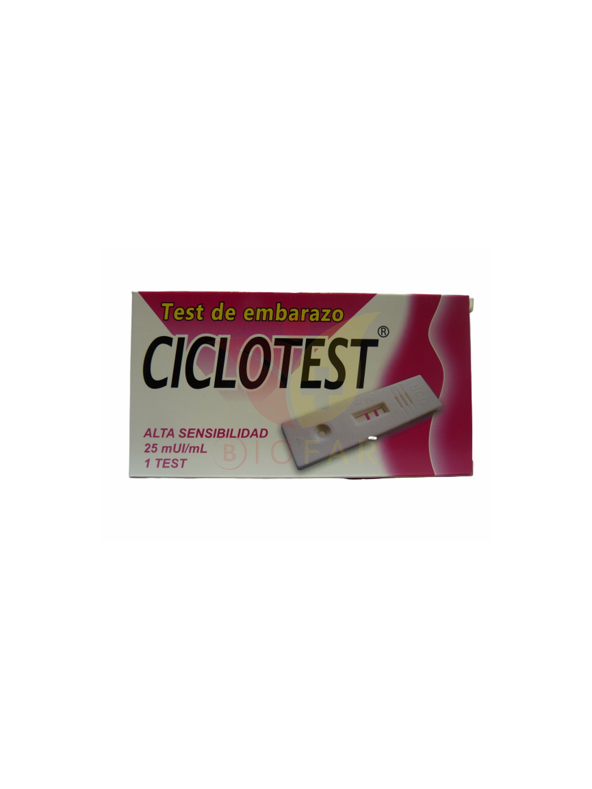 CICLOTEST TEST EMBARAZO CASSETTE