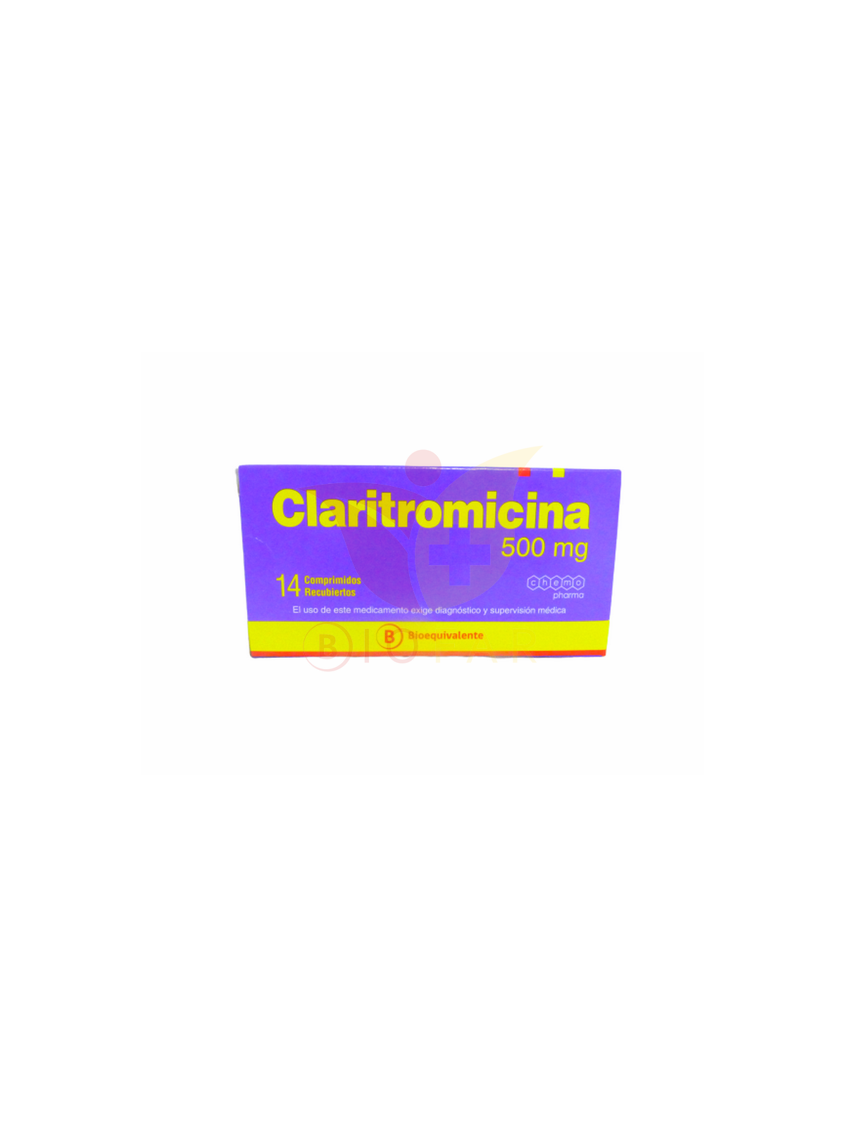 CLARITROMICINA  500mg X14COM.