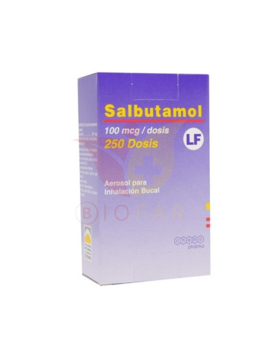 SALBUTAMOL 100mcg INH.X250DS.