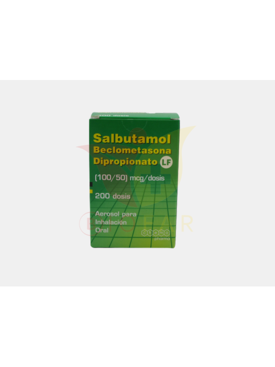 SALBUTAMOL BECLOMETASONA LF 100/50 AEROSOL PARA INHALACIÓN 200DS