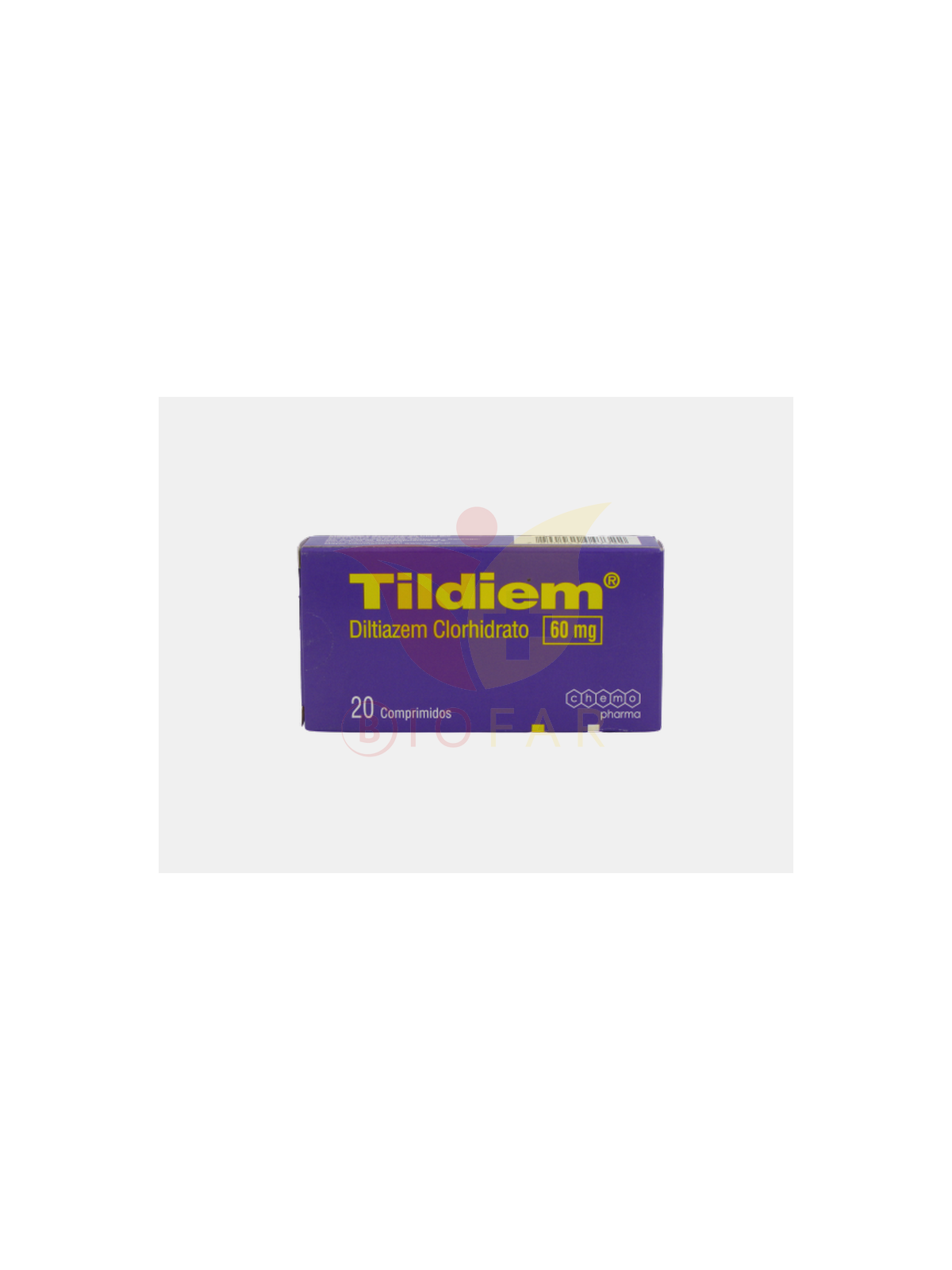 TILDIEM 60mg X20COM.