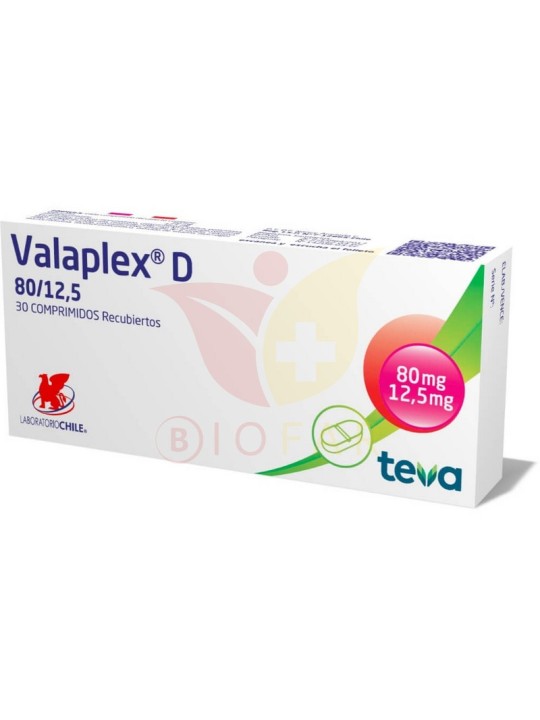 VALAPLEX-D 80/12,5 X 30 COMP REC.