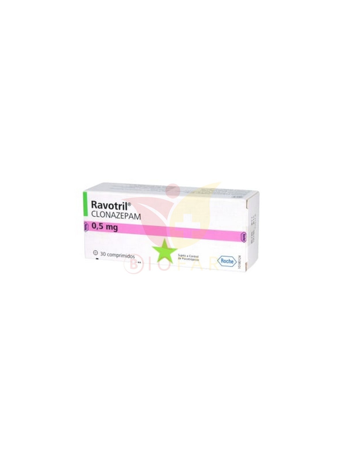 RAVOTRIL  0.5mg X30COM.