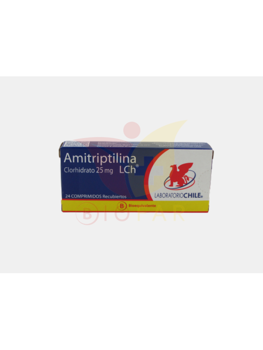 AMITRIPTILINA 25mg X24COM.