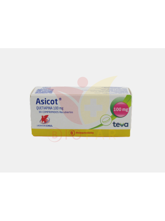 ASICOT 100mg X 30COM REC