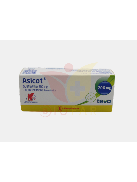 ASICOT 200mg X 30COM REC