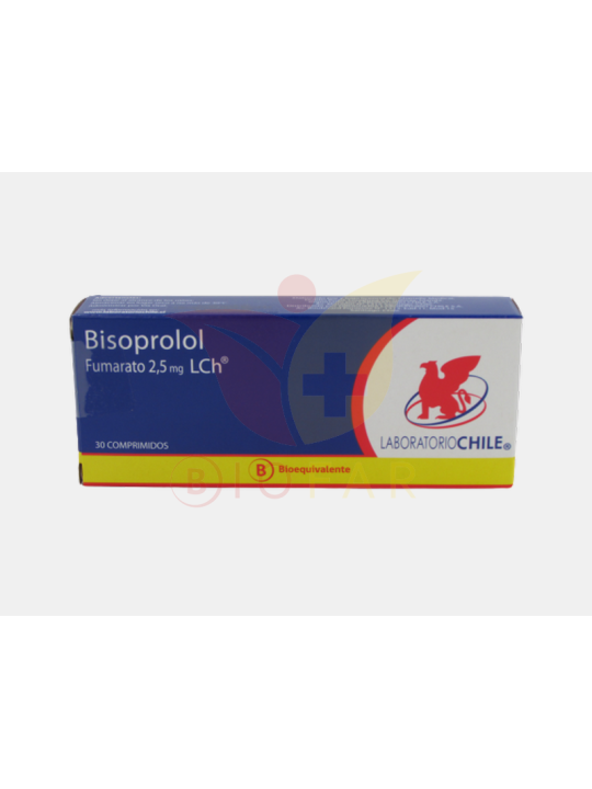 BISOPROLOL 2.5mg X30COM.REC.