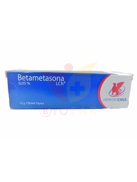 BETAMETASONA 0.05% CR.X15G