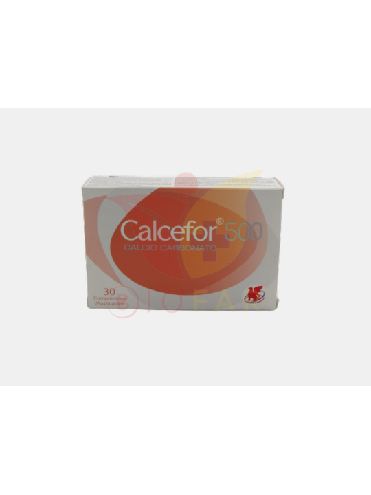 CALCEFOR COM.500MG.30