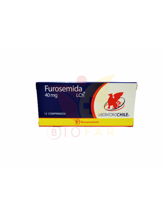 FUROSEMIDA  40mg X12COM.