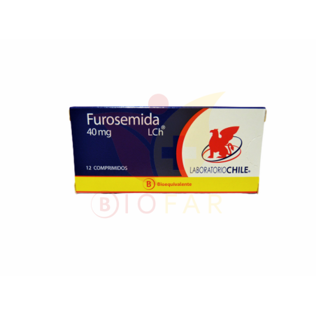 FUROSEMIDA  40mg X12COM.