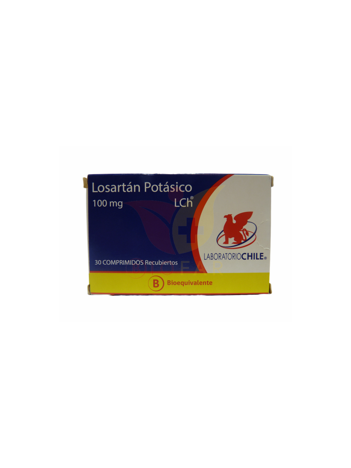 LOSARTAN  100mg X30COM.