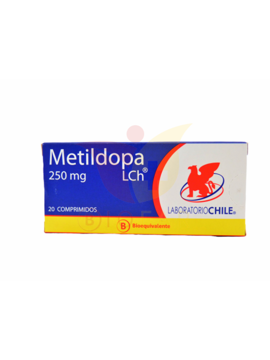 METILDOPA  250mg X20COM.