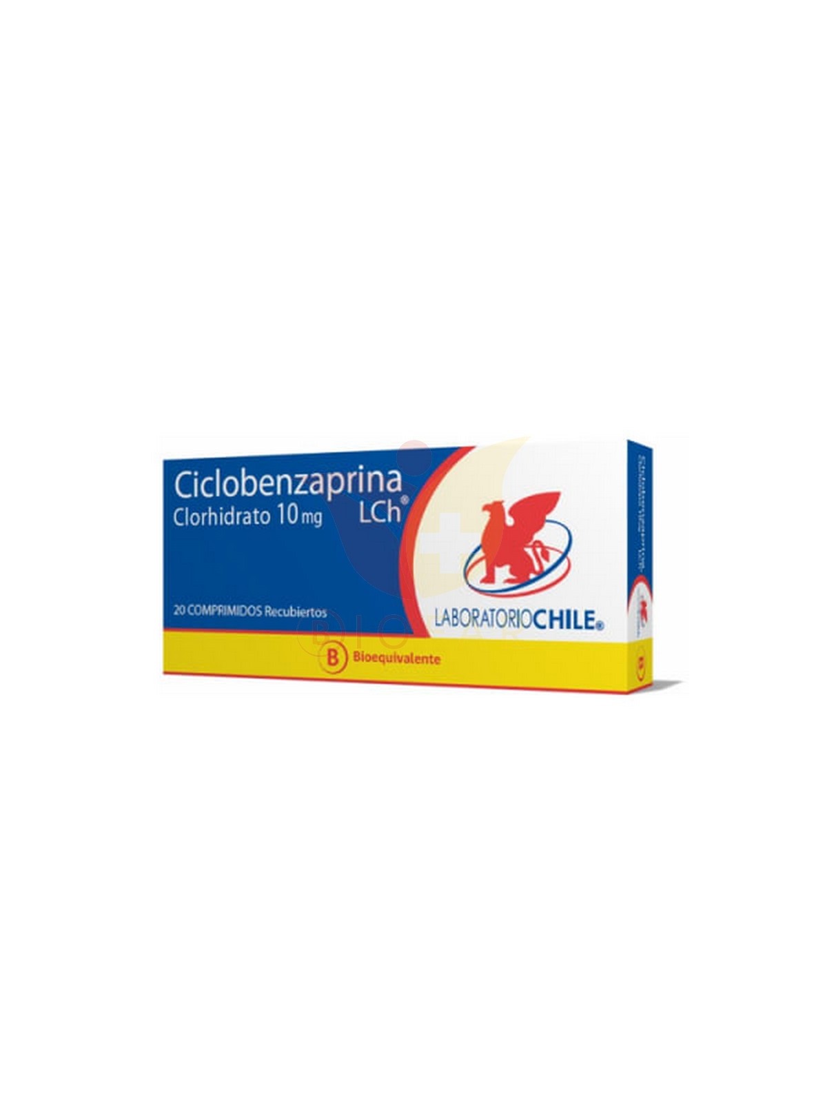 CICLOBENZAPRINA  10mg X20COM.