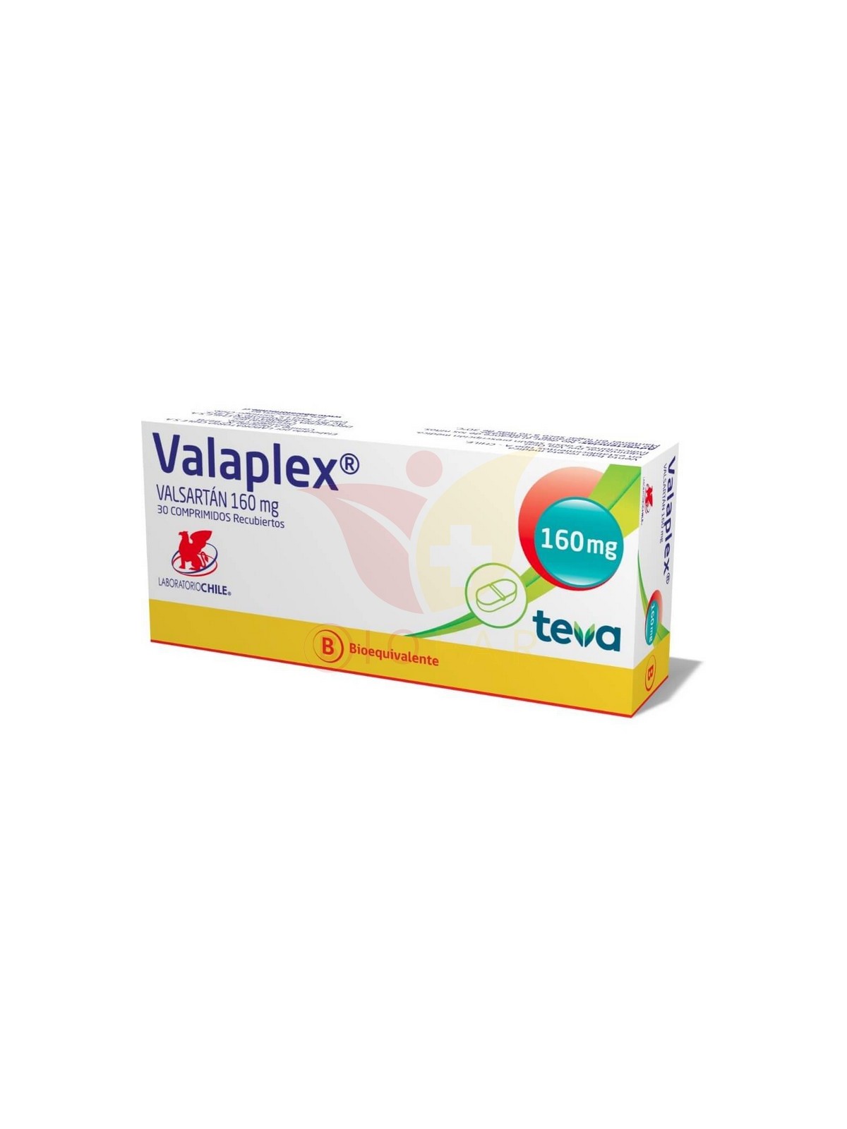 VALAPLEX 160 MG X 30 COM REC.