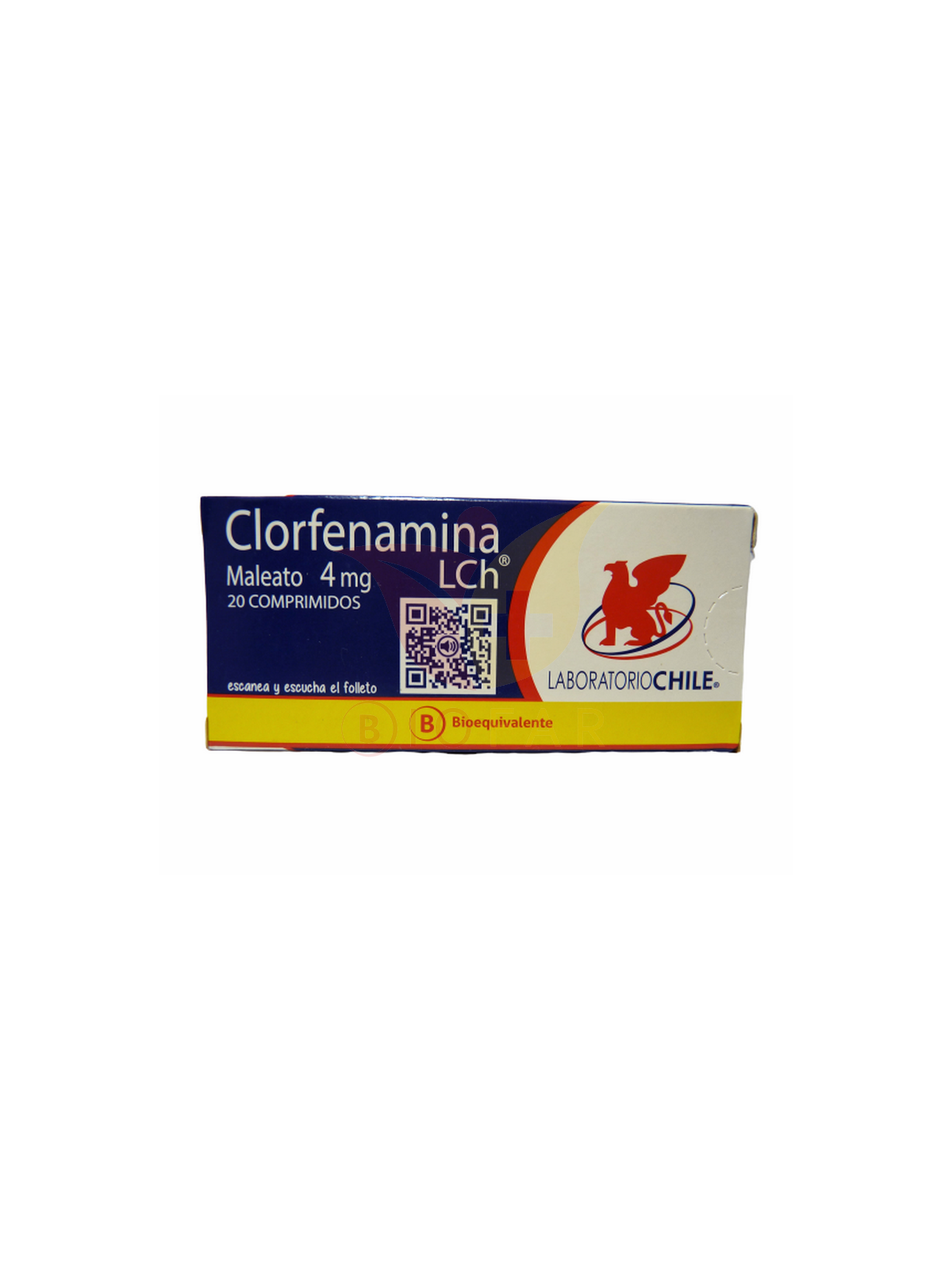 CLORFENAMINA  4mg X20COM.