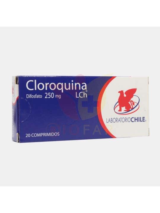 CLOROQUINA 250MG COM