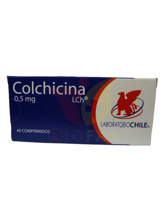 COLCHICINA 0.5mg X40COM.