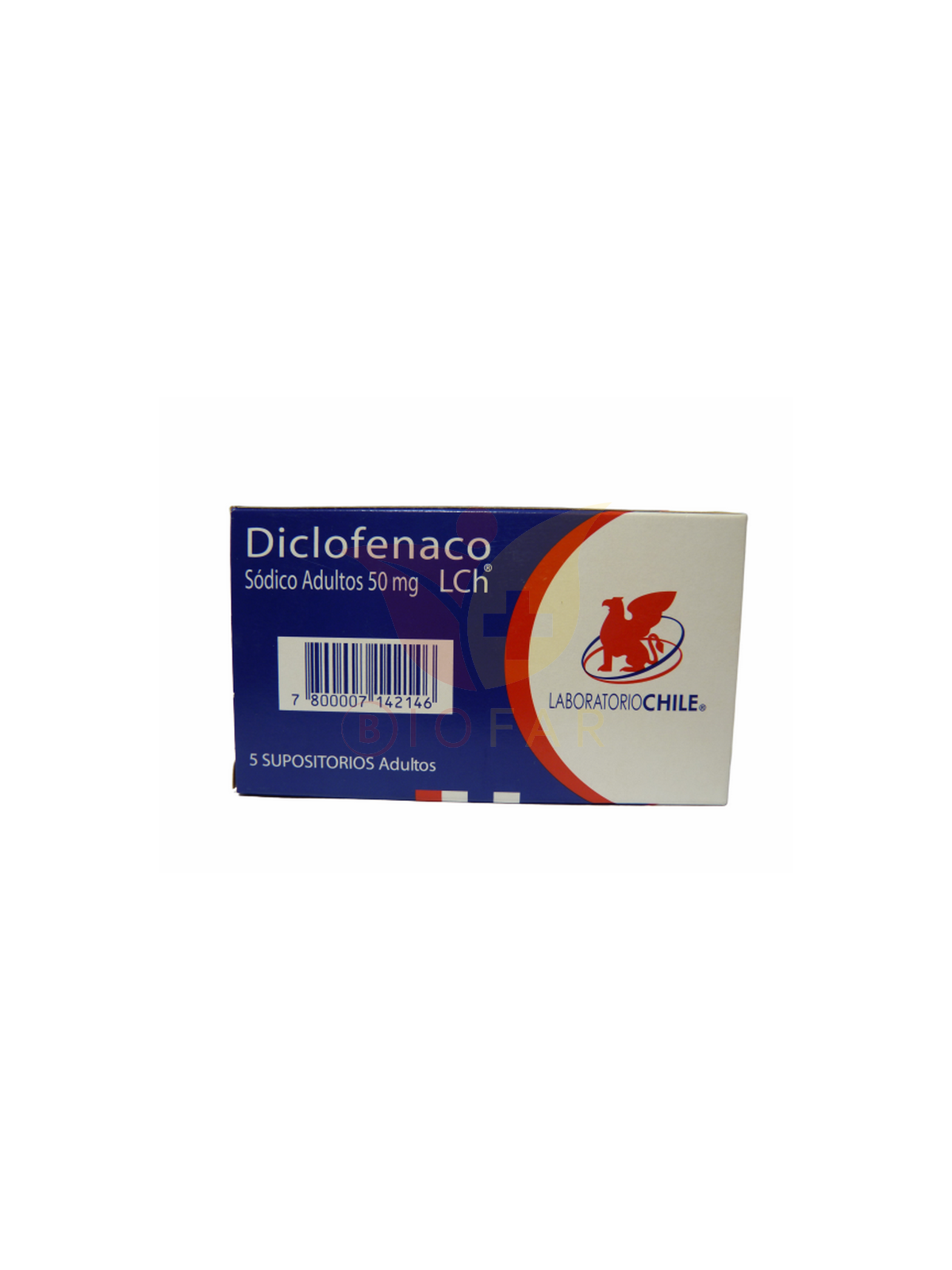 DICLOFENACO AD.50mg X5 SUP.