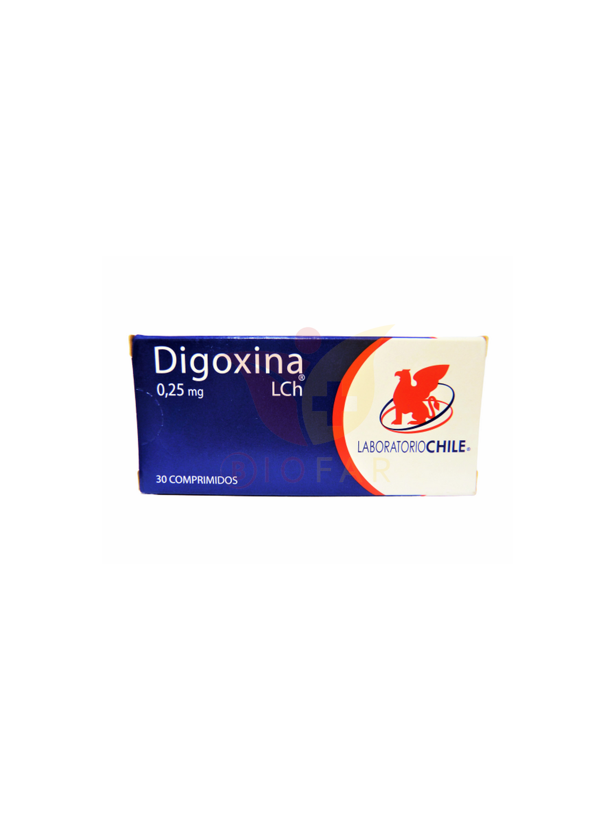 DIGOXINA 0.25mg X30COM.