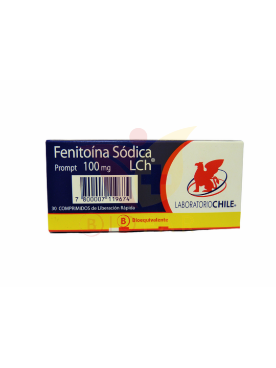 FENITOINA  100mg X30COM.