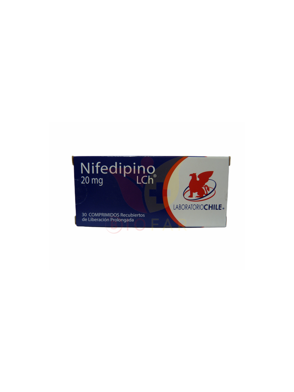 NIFEDIPINO RET.20mg X30COM.REC.