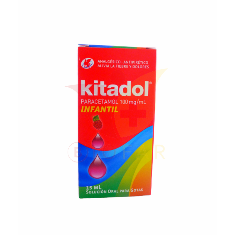 KITADOL PED.100mg/ml GTAS.X15ML