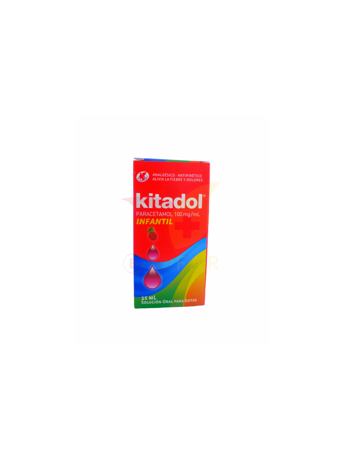 KITADOL PED.100mg/ml GTAS.X15ML