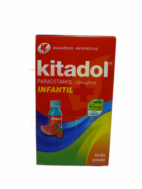 KITADOL PED.120mg/5ml JBE.X60ML