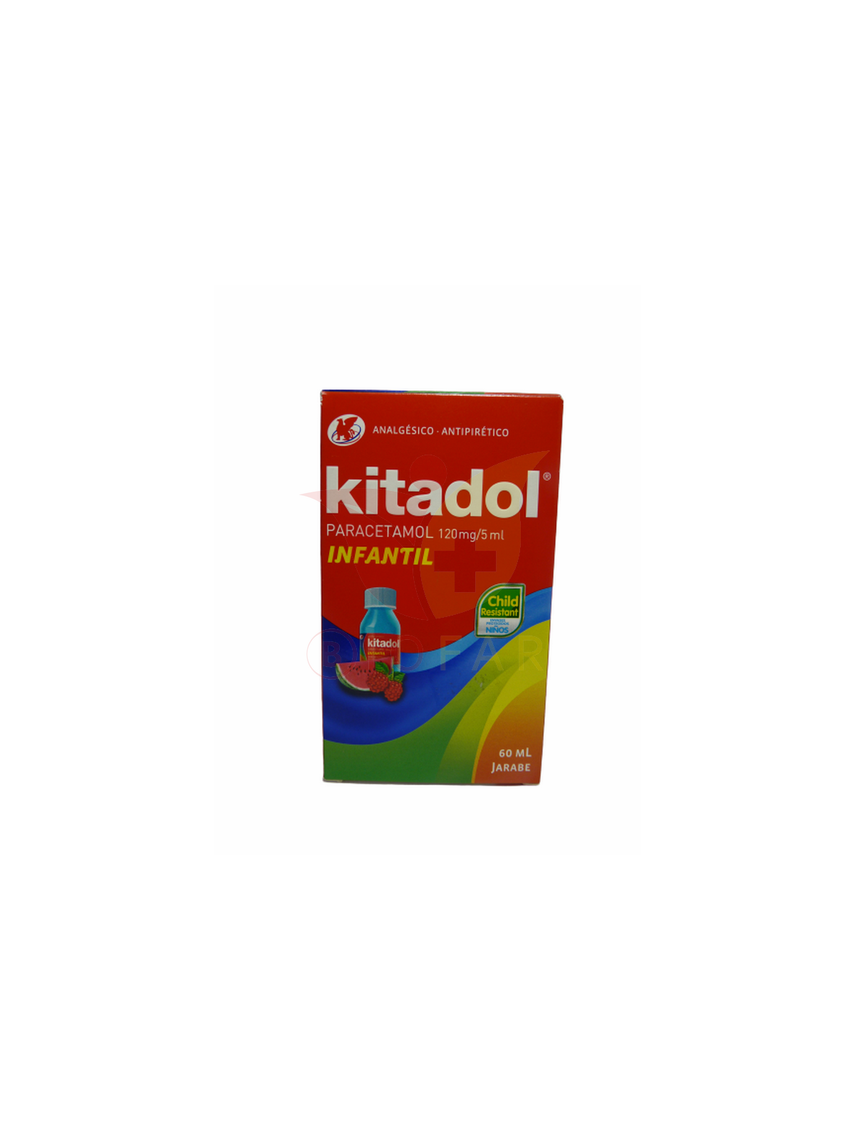 KITADOL PED.120mg/5ml JBE.X60ML