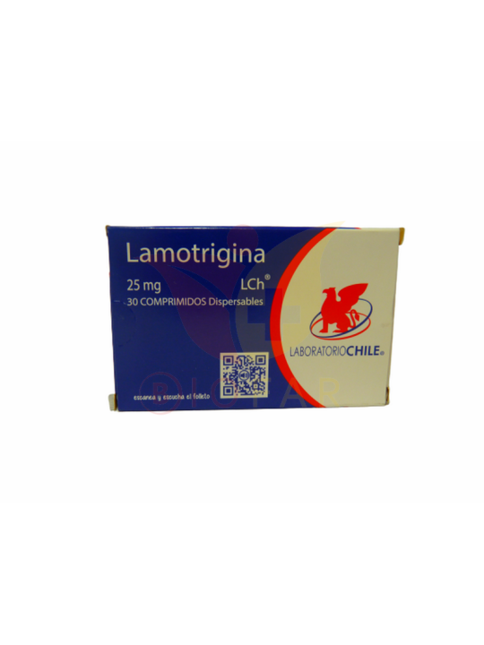 LAMOTRIGINA 25mg X 30COM