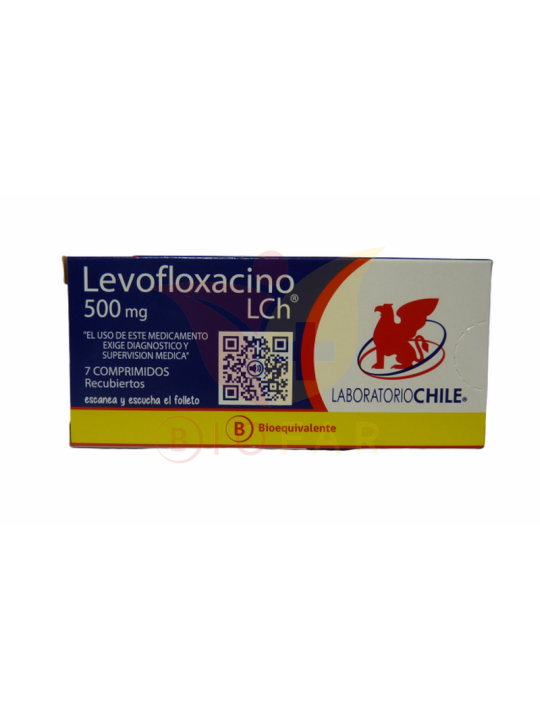 LEVOFLOXACINO  500mg X 7COM.