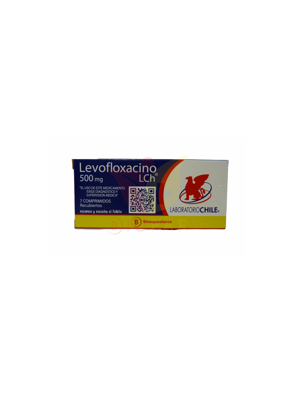 LEVOFLOXACINO  500mg X 7COM.