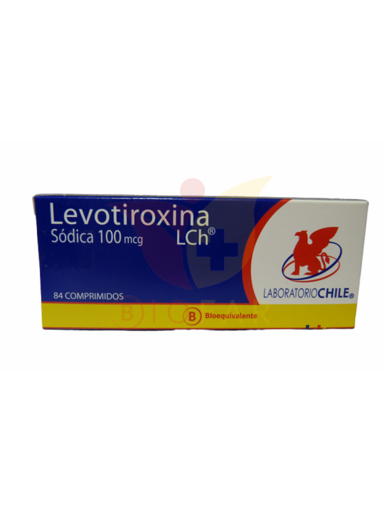 LEVOTIROXINA  100mcg X84COM.