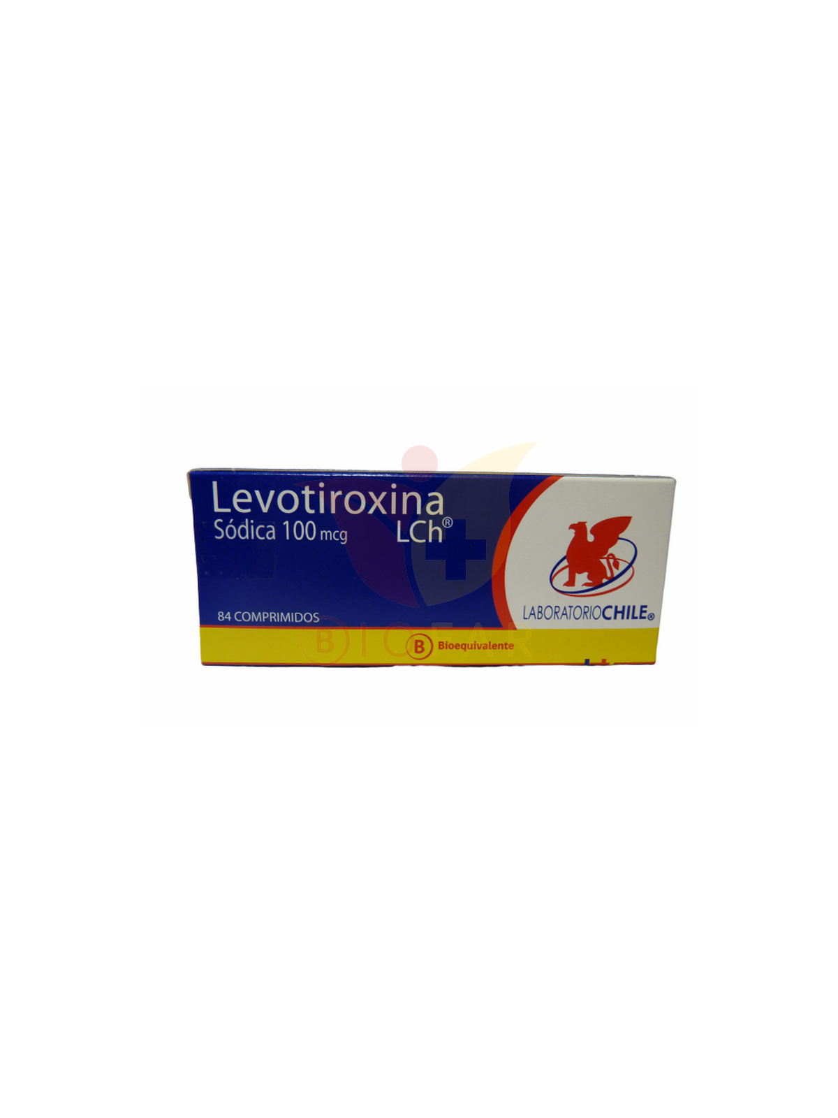 LEVOTIROXINA  100mcg X84COM.