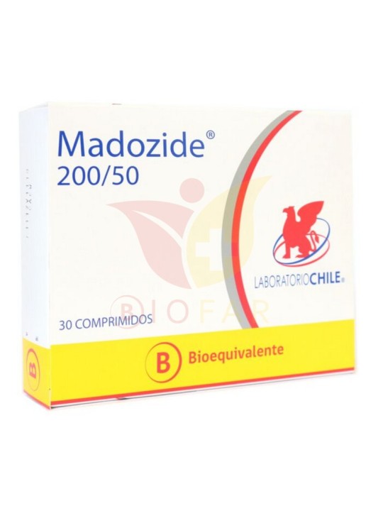 MADOZIDE  200/50 MG X 30 COMPRIMIDOS