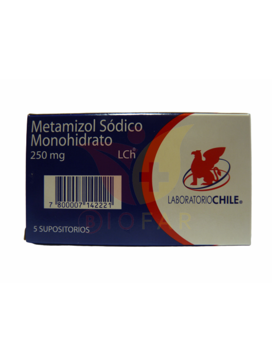 METAMIZOL SODICO MONOHIDRATO 250 MG