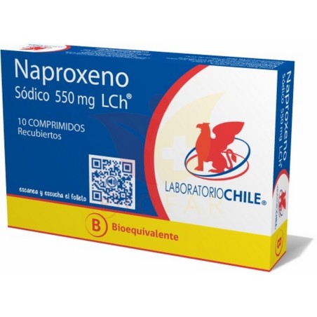 Naproxeno 550mg X10 COM Chile