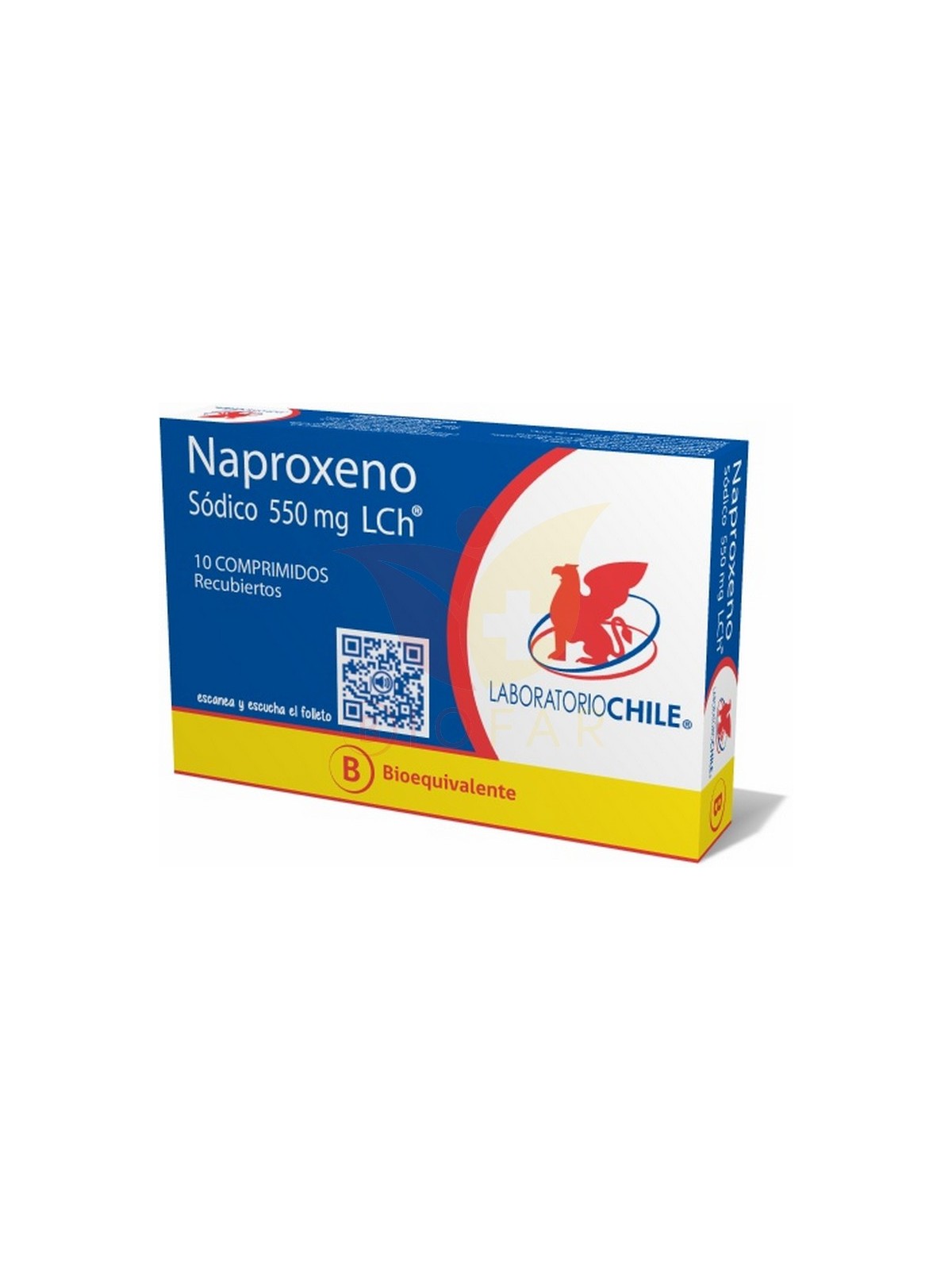 Naproxeno 550mg X10 COM Chile