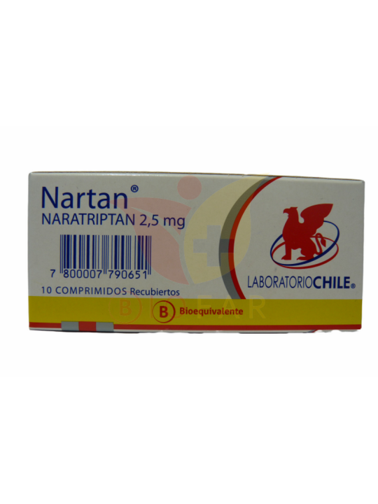 NARTAN  2.5mg X10COM.