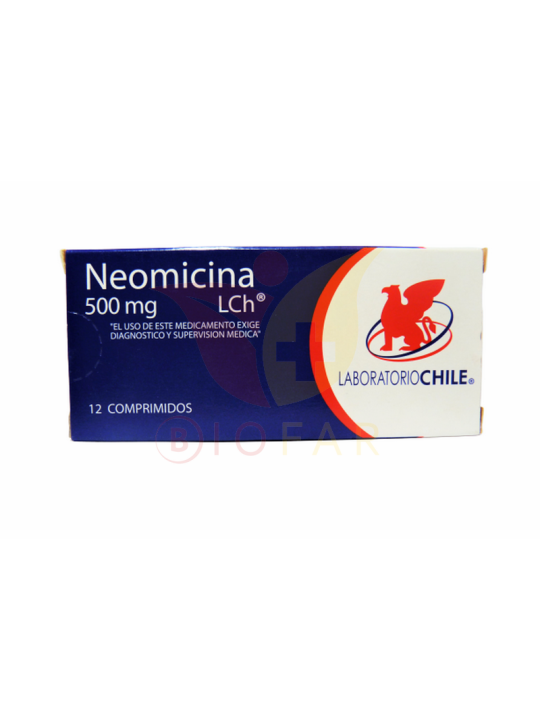 NEOMICINA 500mg X12COM.