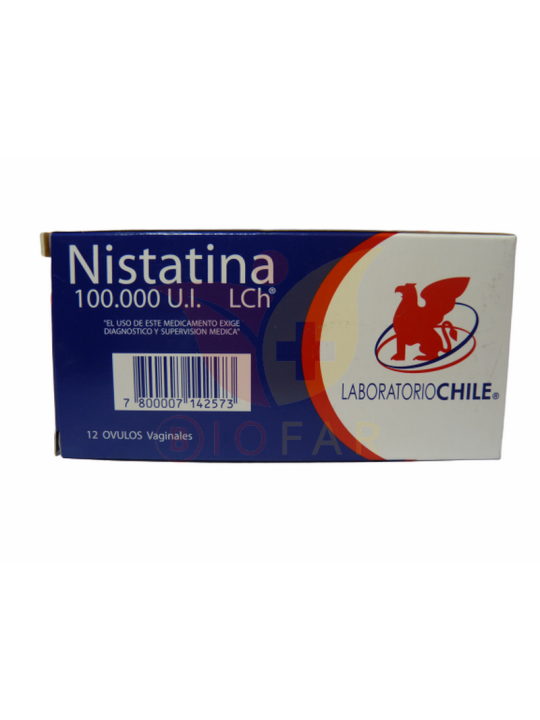 NISTATINA 100000UI X12 OVULOS