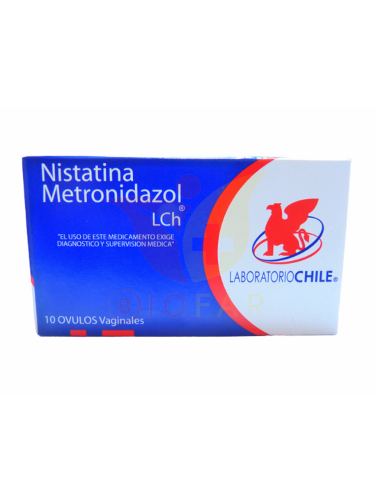 NISTATINA/METRONIDAZOL X10 OVULOS