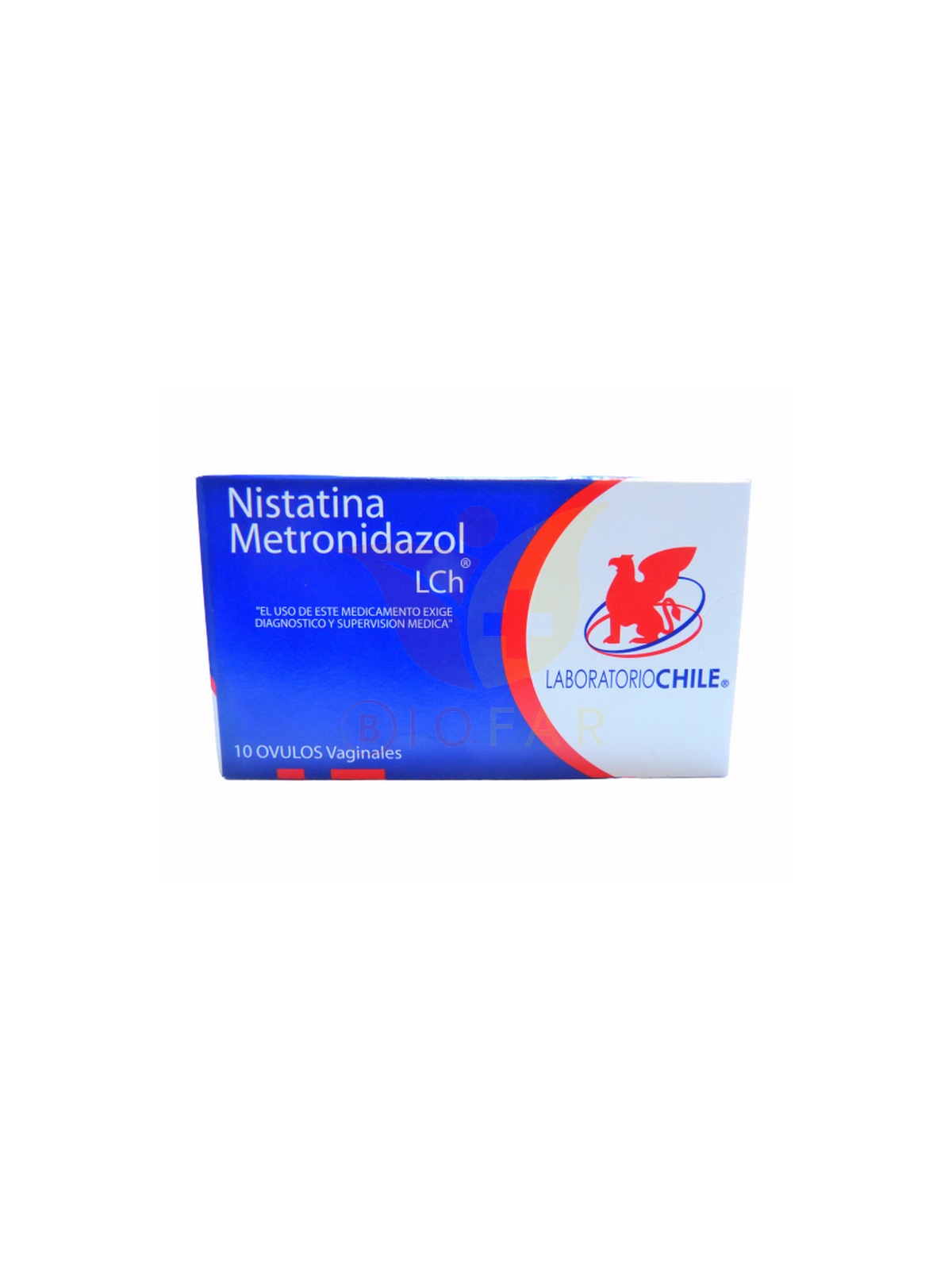 NISTATINA/METRONIDAZOL X10 OVULOS