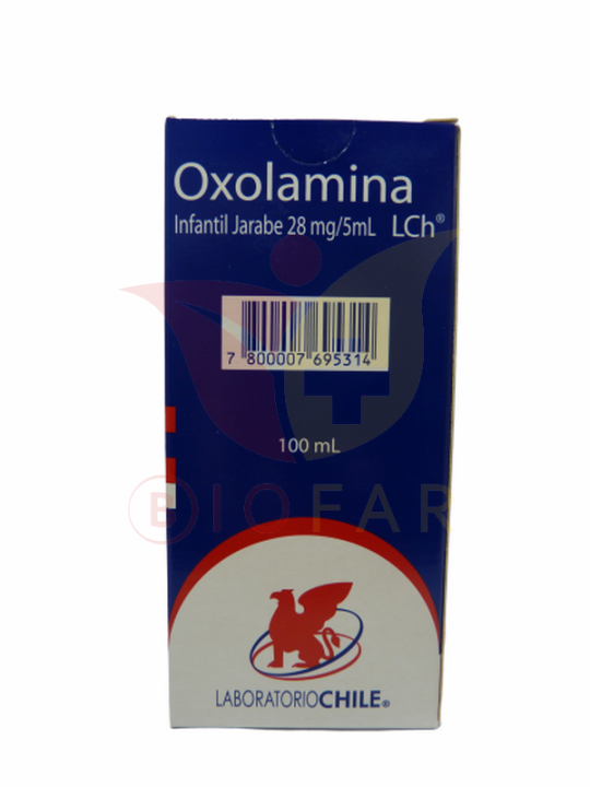 OXOLAMINA PED.28mg/5ml JBE.X100ML