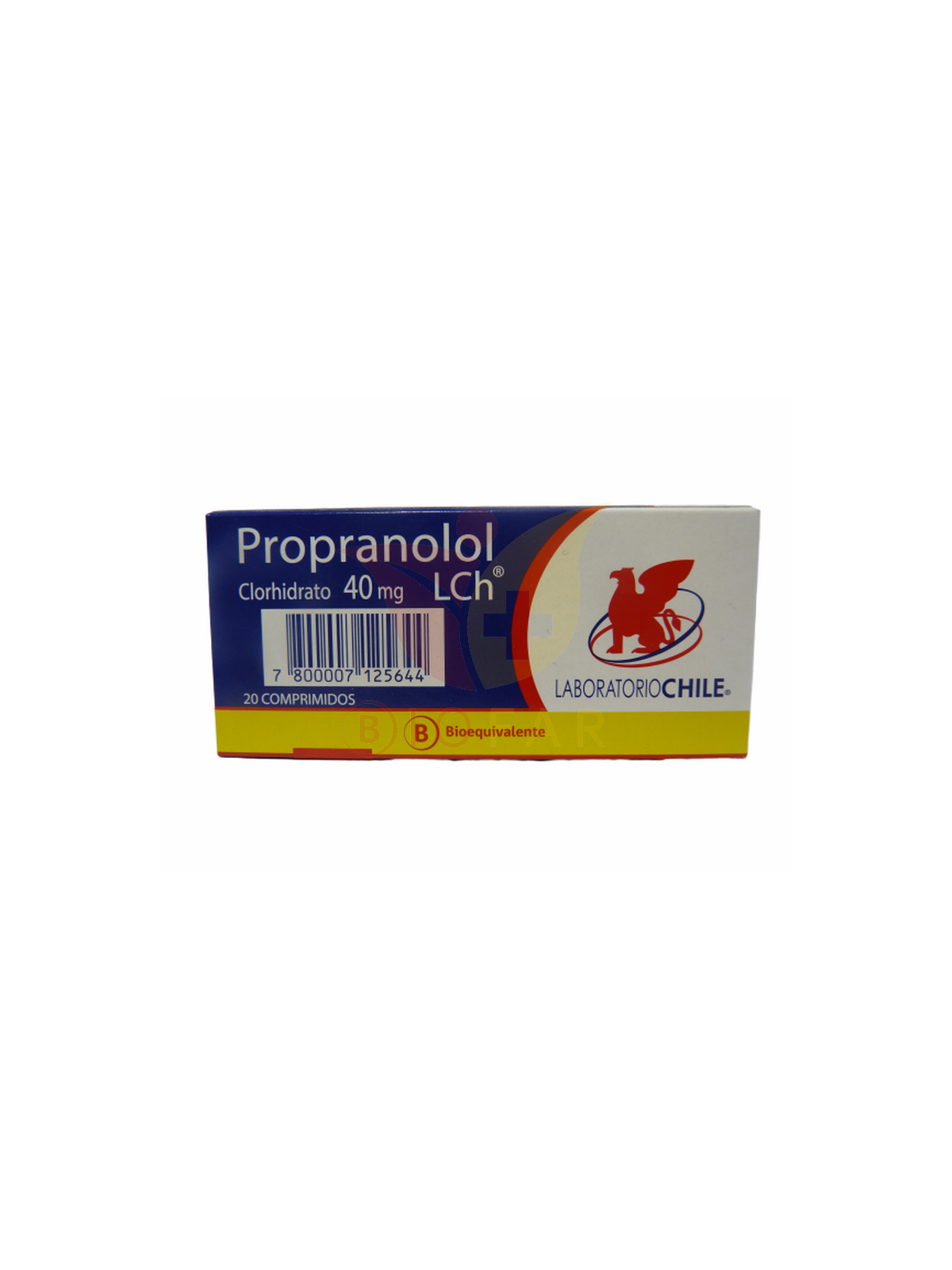 PROPRANOLOL  40mg X20COM.