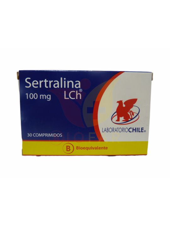 SERTRALINA  100mg X30COM.